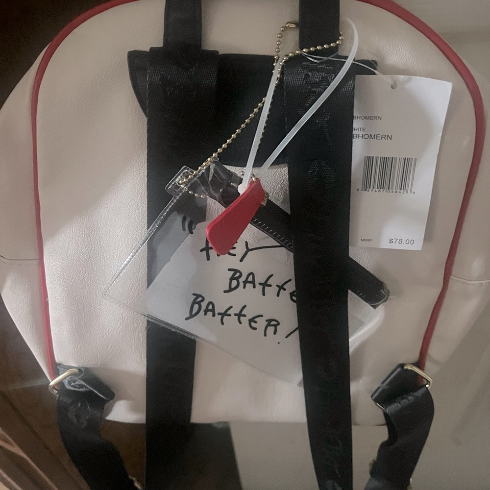 Brand new with tags Betsey Johnson backpack purse